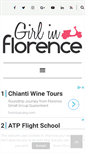 Mobile Screenshot of girlinflorence.com